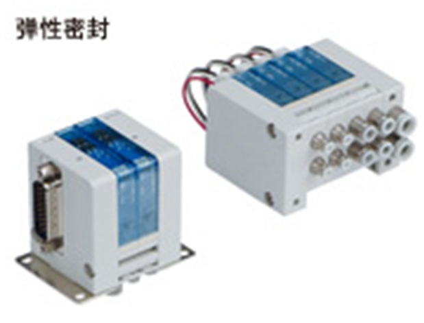 SMC 直动式  3通电磁阀  集装式 VV100  direct acting